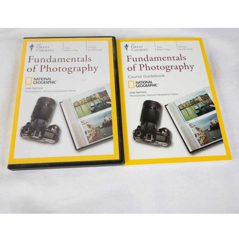 The Great Courses Fundamentals of Photography DVD Set OS Yellow Excellent Guide